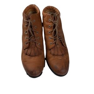 Ariat Ankle Heel Boot Shoes Josie 12225 Distressed Brown Leather‎ Size 7B